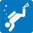 Stickman diving